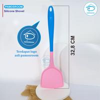 Gambar Pamosroom Spatula Shovel Gagang Warna Warni Silicone Spatula Silikon - Tosca Pink dari pamosroom undefined 2 Tokopedia