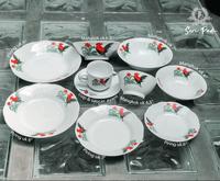 Gambar Mangkok Lucky Seri Padi Motif Ayam Jago 6 inch /15cm (4pcs) dari ISTANA Vicenza undefined 2 Tokopedia