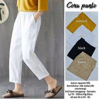 Gambar CELANA PANJANG WANITA BAGGY PANTS CORA PANTS - Hitam dari emkastoree undefined 3 Tokopedia