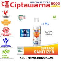 Gambar PRIMO WC Toilet Seat Sanitizer KLINSIT 60ml Spray dari Ciptawarna2000 Home Living undefined 1 Tokopedia