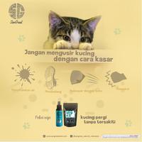 Gambar Bye Bye Cat Spray Pengusir kucing spray, cat repellent aman grosir - 100ml dari Olive Tree.id undefined 4 Tokopedia