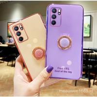 Gambar CASE OPPO A54 A16 A74 4G SOFT CASE TERBARU RING PLATING CASING HP - Merah, A74 4G dari ANUGERAH PHONE ACCESSORIES undefined 1 Tokopedia