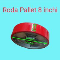 Gambar Roda troli pu ( Polyurethane ) dianmeter 20 cm (8 inchi) as 20 mm dari HOIST SUPPLY undefined 2 Tokopedia