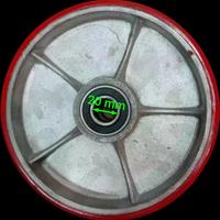 Gambar Roda troli pu ( Polyurethane ) dianmeter 20 cm (8 inchi) as 20 mm dari HOIST SUPPLY undefined 3 Tokopedia