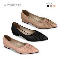 Gambar MAYONETTE Bong Cha Flats Shoes - Sepatu Flats Wanita - Mocca, 36 dari MAYONETTE undefined 3 Tokopedia