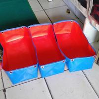 Gambar terpak kolam ikan cupang mini a3) 60x30x20cm dari terpal kolam purnama undefined 2 Tokopedia