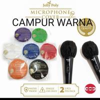 Gambar Warna campur Mix karaoke 50pcs / sarung microphone mic cover joly poly - Hijau, 50pcs+busa 2pcs dari CODMarketing undefined 3 Tokopedia