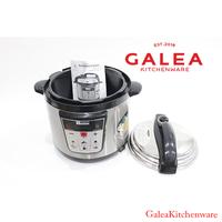 Gambar Alat Presto Listrik Zebra Stainless / Presto Stainless / Presto Digital Pressure Cooker 186715 dari Galea Kitchenware OFFICIAL undefined 4 Tokopedia