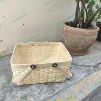 Gambar keranjang bambu keranjang buah hampers dari bambu senen undefined 2 Tokopedia