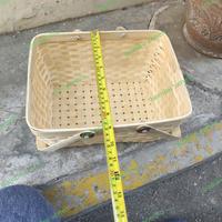Gambar keranjang bambu keranjang buah hampers dari bambu senen undefined 4 Tokopedia