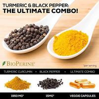 Gambar Natures Nature's Nutrition Turmeric Curcumin 1950Mg With BioPerine - 180 Caps 2600mg dari Top Shelf Vitamins undefined 5 Tokopedia