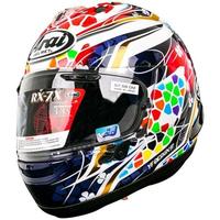 Gambar MOTOR GRL 12042 ARAI SNI RX7X NAKAGAMI GP2 HELM FULL FACE WHITE dari mufimufidcans undefined 2 Tokopedia