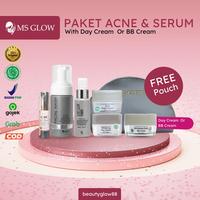 Gambar ORIGINAL MS GLOW PAKET + ACNE SERUM - GOLDEN BB, PAKET LUMINOUS dari WAROENGGEULIS undefined 3 Tokopedia