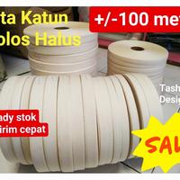 Gambar Label katun polos / bahan label pita katun polos halus krem 1,23 cm - Crem, 1,3cm dari IMANA KAZUO JUNICHIRO undefined 3 Tokopedia