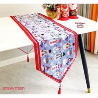 Gambar Taplak Meja - Taplak Meja Nuansa Natal + Table Runner dari star_shope undefined 3 Tokopedia