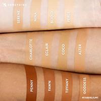 Gambar Somethinc BADASS Breathable Full Coverage 12HR Serum Foundation - C01 Perle dari Roxefello undefined 3 Tokopedia