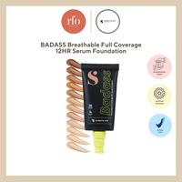Gambar Somethinc BADASS Breathable Full Coverage 12HR Serum Foundation - C01 Perle dari Roxefello undefined 1 Tokopedia