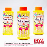 Gambar SALICYL BEDAK CIUBROS TALC 50gr - Bedak Kulit - ORIGINAL 75gr dari INYA STORE undefined 2 Tokopedia