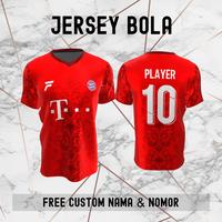 Gambar Jersey Batik Bayern Munchen Klub Bola Custom Nama & Nomor Punggung -10 - ANAK XL dari KiosTopiCom undefined 1 Tokopedia