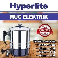 Gambar Hyperlite Mug Elektrik Stainless Teko Listrik 11cm 12cm 13cm 14cm 15cm - TM15 dari Saluran Berkah Mandiri undefined 2 Tokopedia