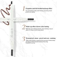 Gambar Lameila Double Ended Marble Eyebrow Pencil Penebal Alis Mata 801 - #4 Light Coffee dari STARACCOFFICIAL undefined 2 Tokopedia