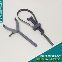 Gambar Set Paket Treker CVT Pully Depan & Pully Belakang Semua Motor Matic dari Plaza Hardware Bogor undefined 1 Tokopedia