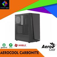 Gambar Aerocool Carbonite ATX TG Case dengan 1x12cm Fan RGB Gratis & Tempered Glass Sisi - Point99 Computer - TANPA FAN dari POINT99 COMPUTER undefined 1 Tokopedia