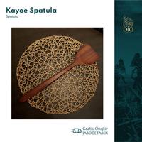 Gambar Dio Living - Kayoe Spatula Sendok Kayu Solid Serbaguna Unik - L dari Dio Living undefined 3 Tokopedia