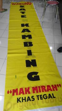 Gambar UMBUL-UMBUL PRINT KAIN POLYESTER LEBAR KAIN MAKS 90 CM dari Reklame Jogja undefined 2 Tokopedia