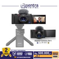 Gambar SONY ZV1 / ZV-1 black Kamera Digital Pocket Vlog Vlogger Garansi RESMI - Hitam dari Sentra Digital undefined 2 Tokopedia
