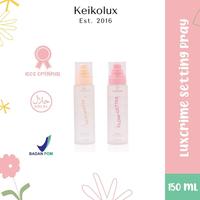 Gambar LUXCRIME GLOW GETTER DEWY AND ULTI-MATTE OIL CONTROL SETTING SPRAY - Ultimatte mini dari Keikolux undefined 1 Tokopedia