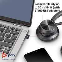 Gambar Poly Voyager 4320 Stereo Series Headphone Wireless With Charging Stand - UC USB-A dari ST-Toms.co undefined 5 Tokopedia