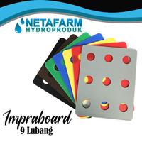 Gambar Impraboard Tutup Bak Baki Hidroponik 9 Lubang Sistem Wick - Kuning dari Netafarm Surabaya undefined 1 Tokopedia