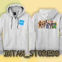 Gambar jaket hoodie zipper pria dewasa roblox size s-xxxl sweter jaket zipper - Merah, S dari Intan_store99 undefined 5 Tokopedia