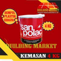 Gambar DEMPUL BESI SANPOLAC SAN POLAC + HARDENER POLYESTER PUTTY 4 KG dari Building Market New undefined 2 Tokopedia