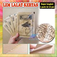 Gambar Lem Lalat Kertas Super Lengket 1 Pack Isi 10 Pcs dari exxo official store undefined 1 Tokopedia