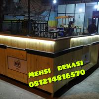 Gambar Meja bar cafe ,meja bar barista, meja bar kekinian new dari MEHSI BOOTH BEKASI undefined 1 Tokopedia