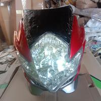 Gambar batok lampu satria fu barong merah dari pro spareparts14 undefined 4 Tokopedia