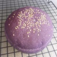 Gambar Roti Burger Ungu Taro / Bun / Wijen / Brioche / Roti Uk.12 cm - 100 gr dari Nuha Bakery undefined 2 Tokopedia