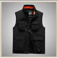 Gambar jaket rompi cafe, rompi pria, rompi motor anti air - Hitam, M dari riefline_sytm store undefined 4 Tokopedia