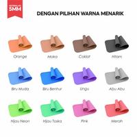Gambar MATRAS YOGA POLOS OUTDOOR INDOOR TEBAL 5MM TRS001 - Hitam, 40X62 CM dari al_misfalah undefined 3 Tokopedia