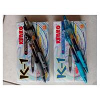 Gambar Pulpen k1 kenko 0.5 hitam 1pak isi 12pc - Hitam dari Pulau Mas Stationery undefined 1 Tokopedia