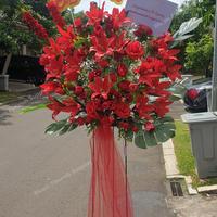 Gambar standing flower artificial bunga congratulations grand opening bsd tgr dari Bloom Flourish Supplier undefined 2 Tokopedia