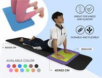 Gambar MATRAS YOGA POLOS OUTDOOR INDOOR TEBAL 5MM TRS001 - Hitam, 40X62 CM dari al_misfalah undefined 2 Tokopedia