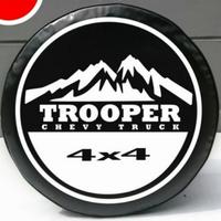 Gambar Cover ban Sarung Ban Serep Mobil Trooper bisa Custom Nama Gambar - Kulit Sintetis dari Toko Boscoverban undefined 3 Tokopedia
