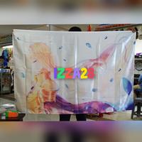 Gambar bendera logo atau custom ukuran 100 x 150 cm dari izza28 undefined 4 Tokopedia