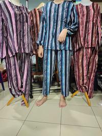 Gambar SETELAN RAYON PREMIUM/SETELAN RAYON WANITA PREMIUM - Biru dari L&amp;L Jakarta store undefined 2 Tokopedia
