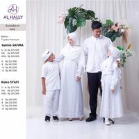 Gambar Sarimbit keluarga 01 putih merk Alhally dari fashion muslim original undefined 1 Tokopedia