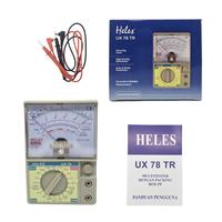 Gambar Multitester UX 78 TR Multimeter Analog Heles UX78TR Tester - Tanpa Bubble dari VITRONIC Online undefined 5 Tokopedia
