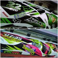 Gambar Sticker Decal Motor KLX BF full body request custom GRATIS dari valendecal undefined 2 Tokopedia